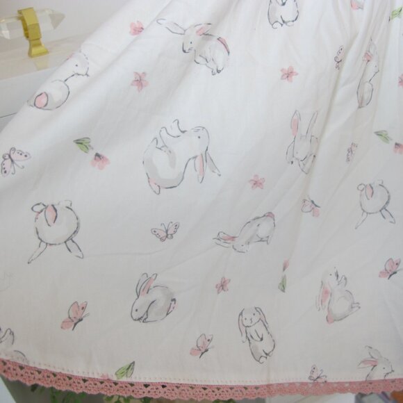 Girl's Girl August Easter Bunny Dress Size 7 EUC - Picture 7 of 11